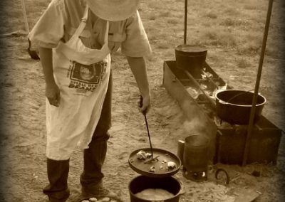JX Ranch Cowboy cooking